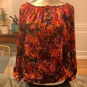 White House Black Market Off the Shoulder Blouse